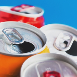 tops of cans
